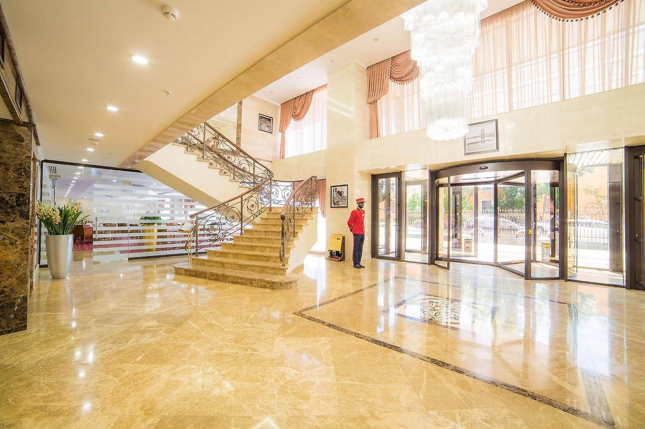 Shera Inn Hotel Almaty Exterior foto